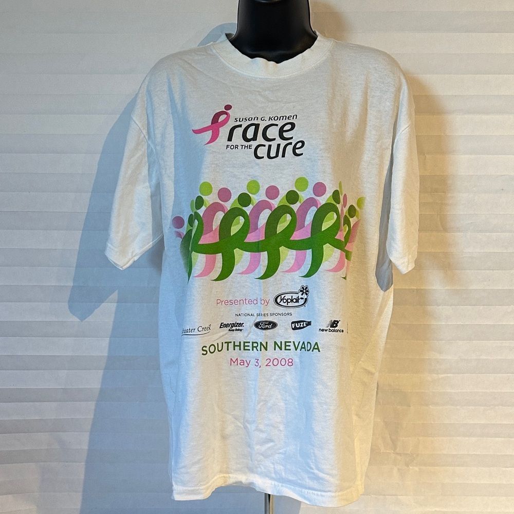 Susan G. Komen Race for the Cure T‑Shirt – Size Large